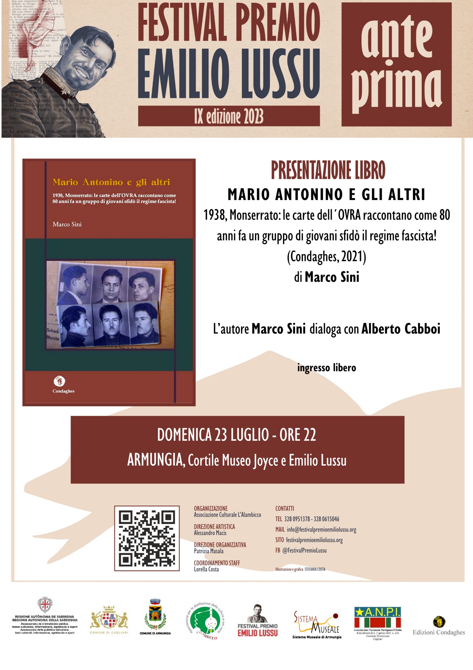 Anteprima IX Edizione A Armungia. Presentazione Libro “Mario Antonino E Gli Altri”